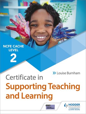 cover image of NCFE CACHE Level 2 Certificate in Supporting Teaching and Learning